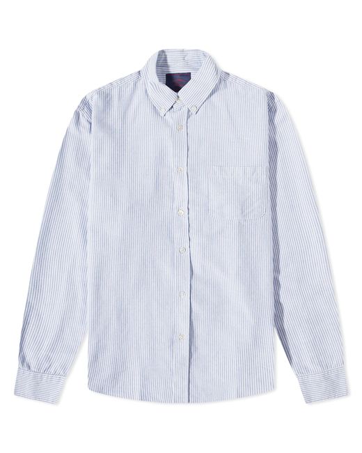 Portuguese Flannel Belavista Stripe Button Down Oxford Shirt in END. Clothing