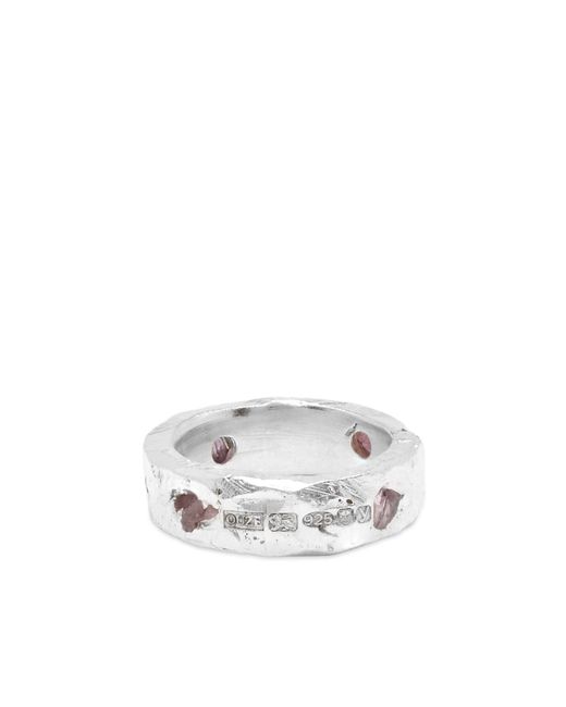 The Ouze Sapphire Scatter Band Ring in END. Clothing
