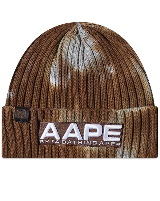 AAPE by A Bathing Ape AAPE Bleached Dyed Beanie in END. Clothing
