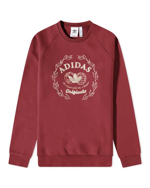 Adidas Crew Sweat in END. Clothing