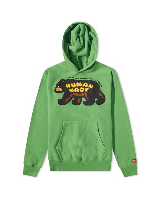Human Made Bear Popover Hoody in END. Clothing