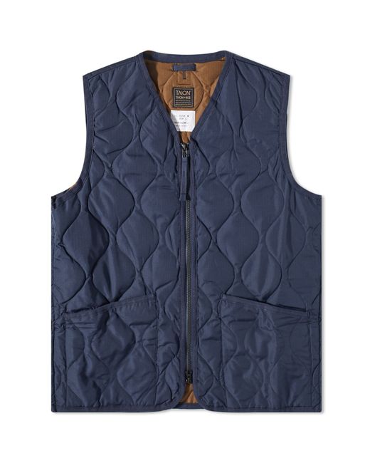 Taion Military Zip Down Vest in END. Clothing