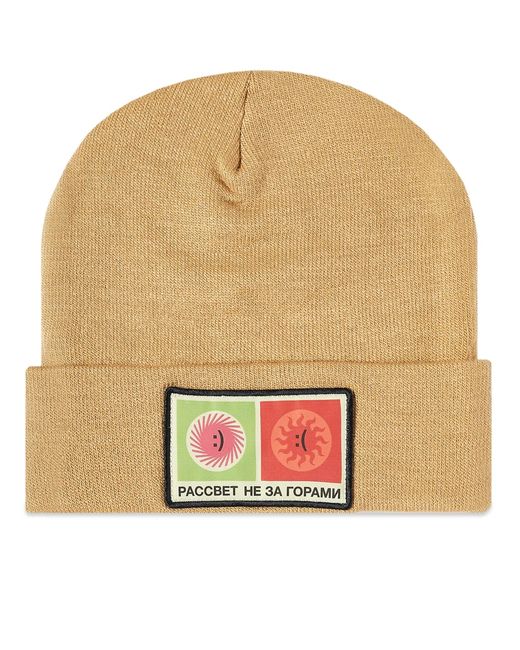 Paccbet Patch Knit Beanie in END. Clothing