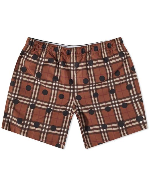 Burberry Guildes Polka Dot Check Swim Short in END. Clothing