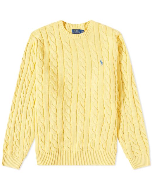 Polo Ralph Lauren Cable Cotton Crew Knit in END. Clothing