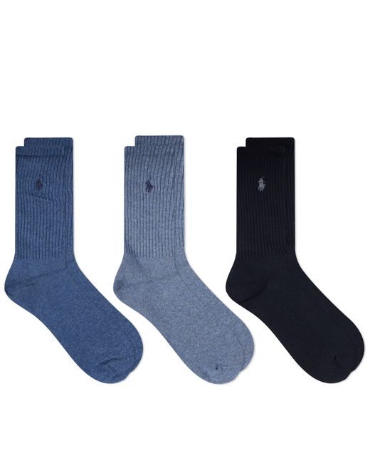Polo Ralph Lauren Assorted Sock 3 Pack in END. Clothing