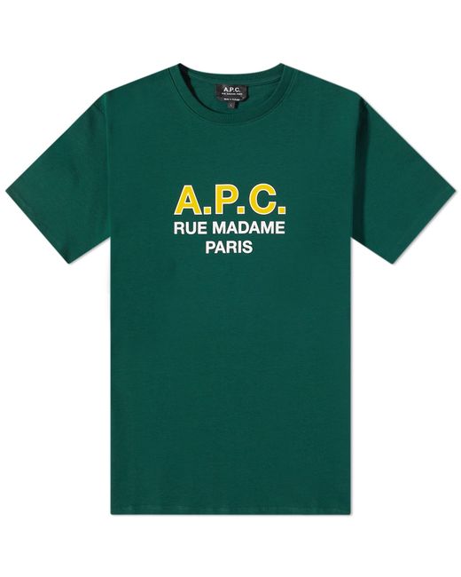 A.P.C. . Madame Logo T-Shirt in END. Clothing