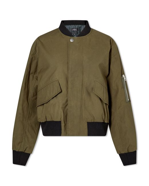A.P.C. . Haley Bomber Jacket in END. Clothing