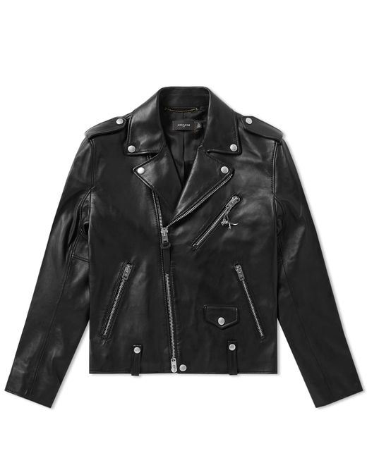 Coach Icon Moto Leather Jacket