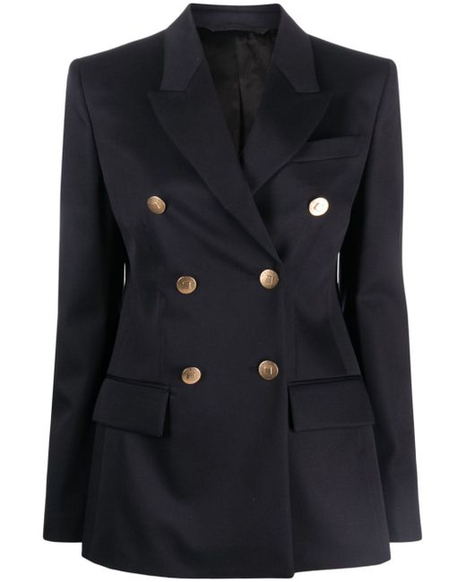 Givenchy double-breasted peak-lapel blazer