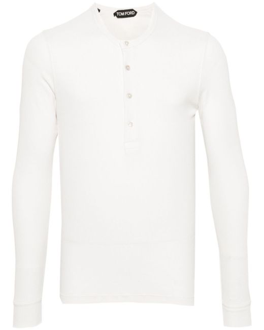 Tom Ford fine-ribbed long-sleeve T-shirt