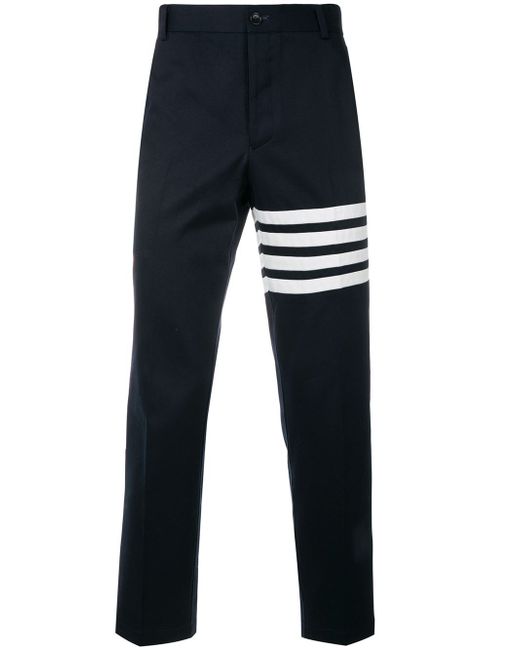 Thom Browne -Bar unconstructed chino trousers