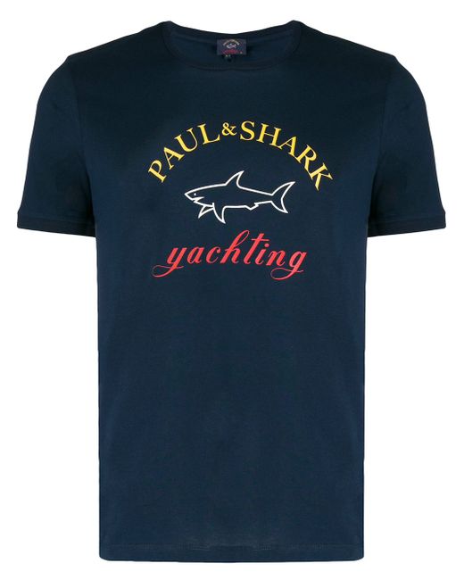 Paul & Shark logo T-shirt