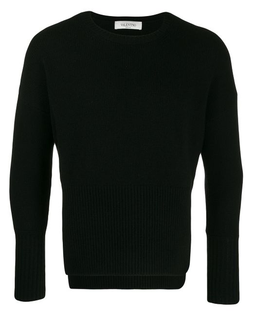 Valentino Garavani VLTN jacquard knit sweater