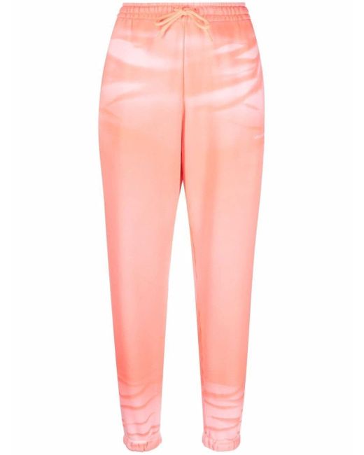 Alexander Wang garment-dyed lounge track trousers