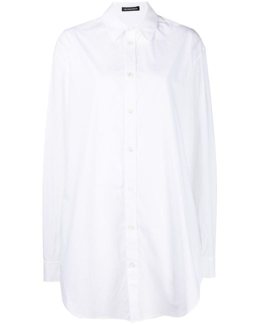 Ann Demeulemeester extra-length long-sleeved shirt