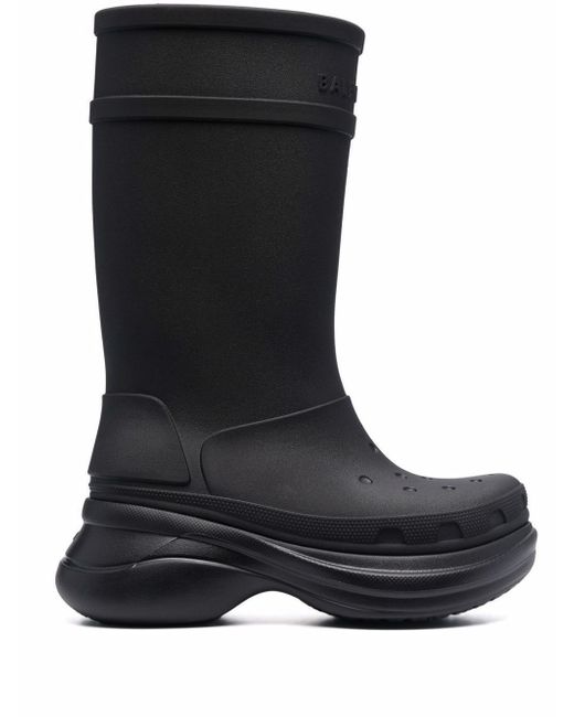 Balenciaga x Crocs chunky rain boots