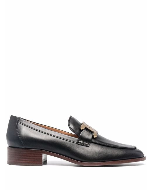Tod's chain-link detail loafers