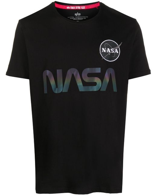 Alpha Industries Nasa graphic-print T-shirt