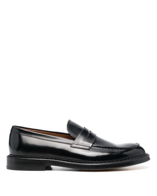 Doucal's polished leather loafers
