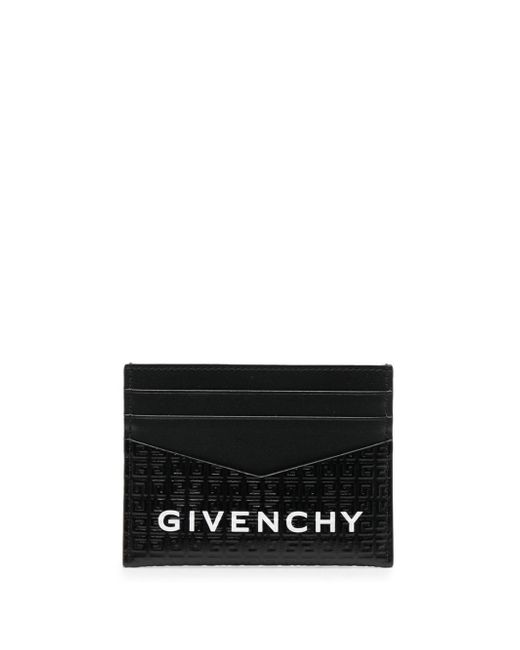 Givenchy 4G logo-print cardholder