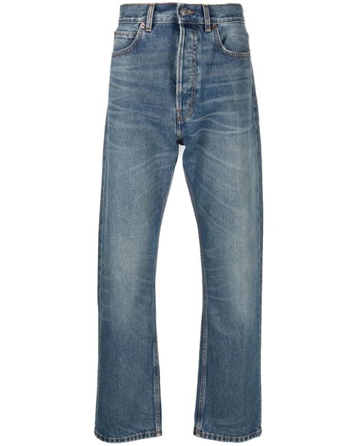 Haikure straight-leg faded jeans