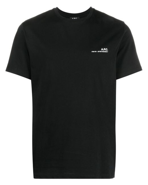 A.P.C. Item logo-print T-shirt