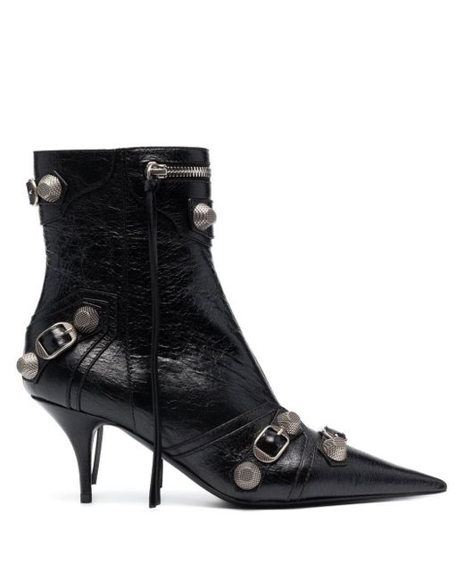 Balenciaga Cagole buckle-detail 70mm ankle boots