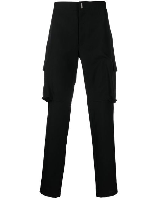 Givenchy side-pocket straight-leg trousers
