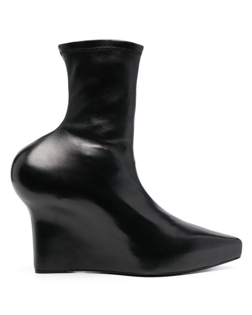 Givenchy sculpted-detail 120mm ankle boots