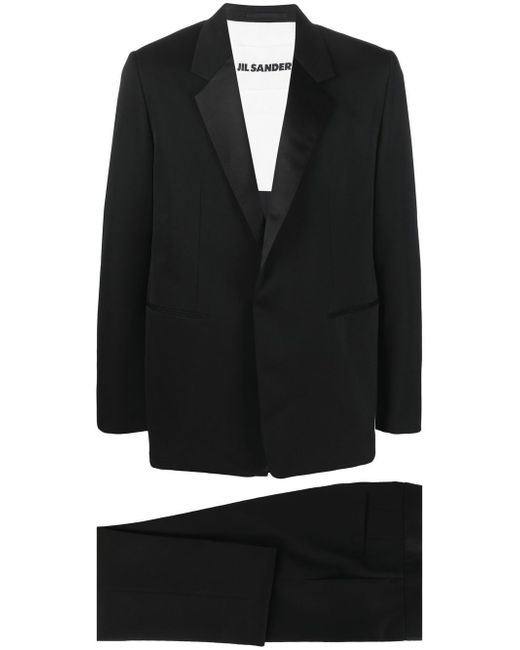 Jil Sander single-breasted wool suit