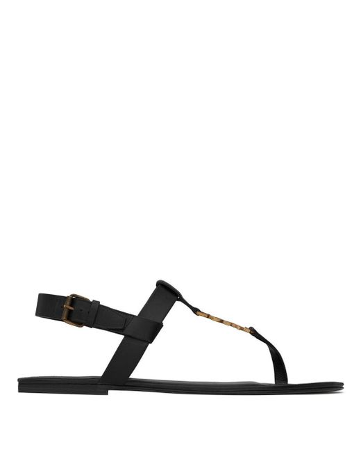Saint Laurent Cassandre buckle-fastening sandals