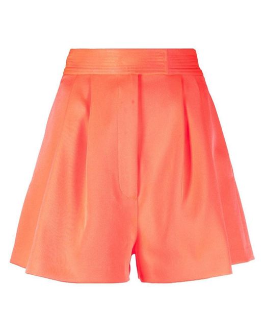 Alex Perry flared high-waisted shorts