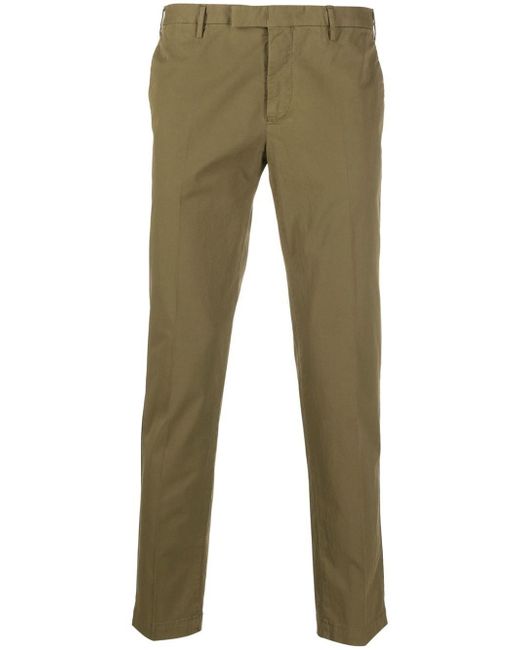 PT Torino straight-leg stretch-cotton trousers
