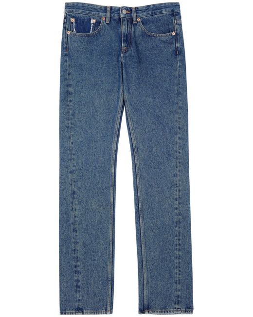 Mm6 Maison Margiela low-rise straight-leg jeans
