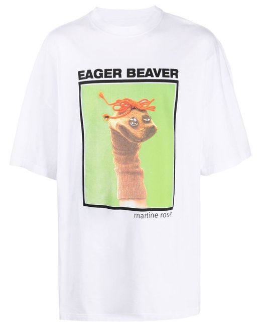 Martine Rose Eager Beaver T-shirt