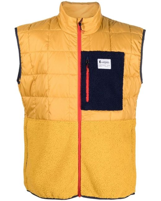 Cotopaxi chest logo-patch quilted gilet