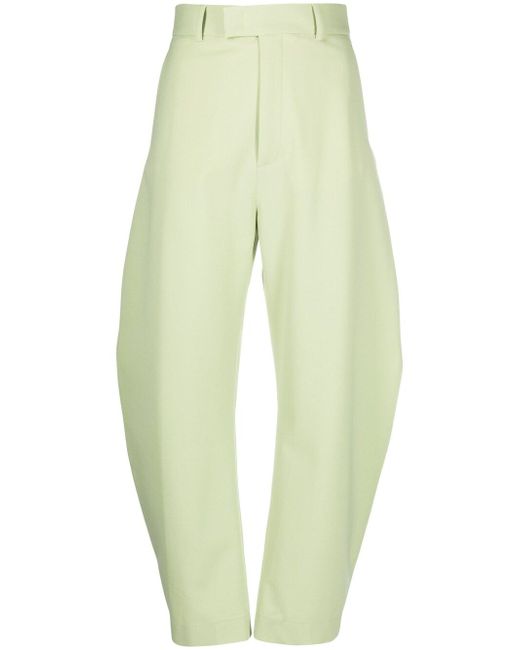 Ssheena high-waisted tapered trousers