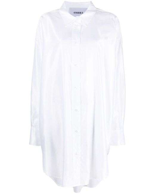 Ombra Milano oversized long-sleeve shirt
