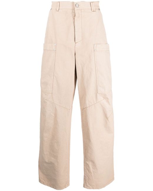 Palm Angels wide-leg cargo trousers