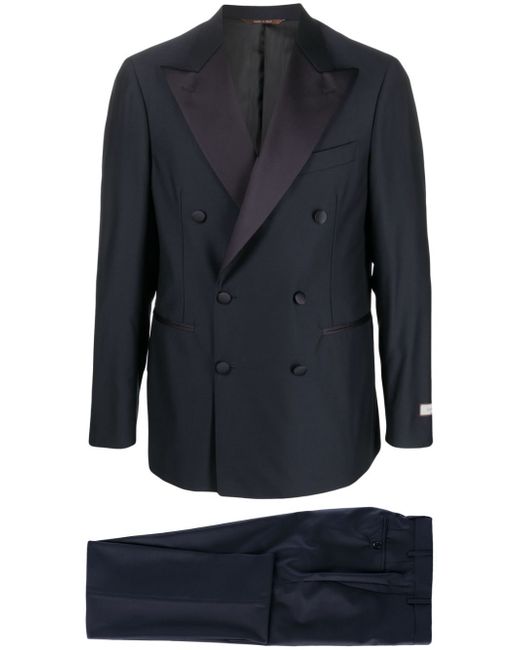 Canali double-breasted suit
