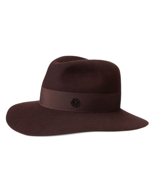 Maison Michel Henrietta felt Fedora hat