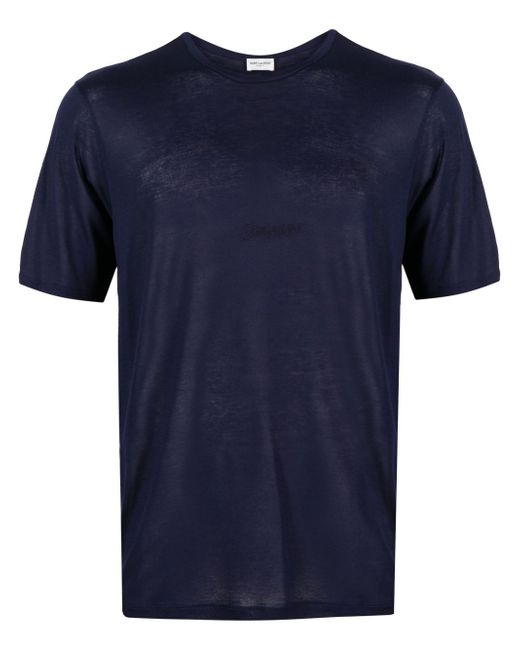Saint Laurent crew-neck short-sleeve T-shirt