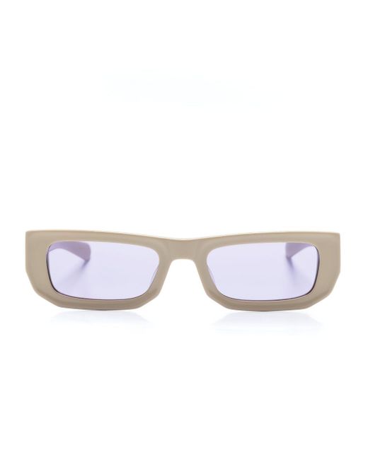 Flatlist Slug rectangle-frame sunglasses