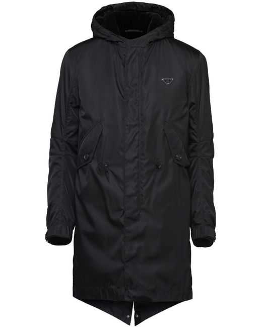 Prada Re hooded coat