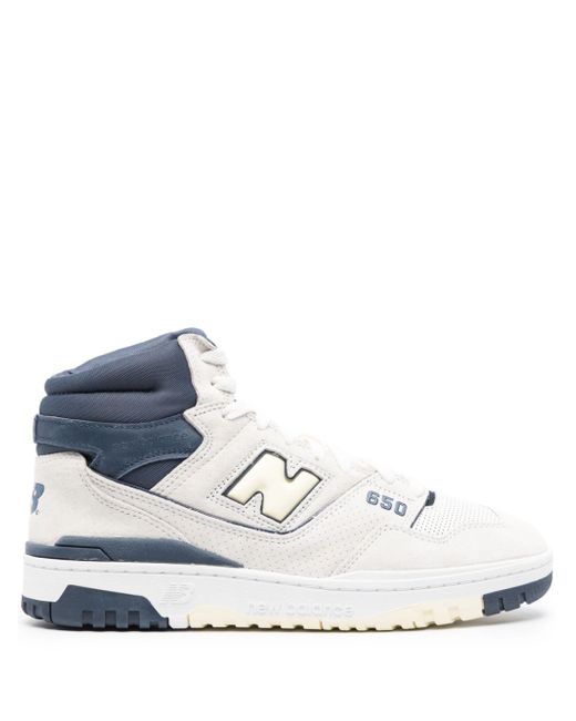New Balance 650 high-top sneakers