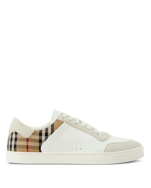 Burberry Vintage Check panelled sneakers