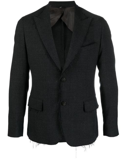 Reveres 1949 peak-lapels wool blazer
