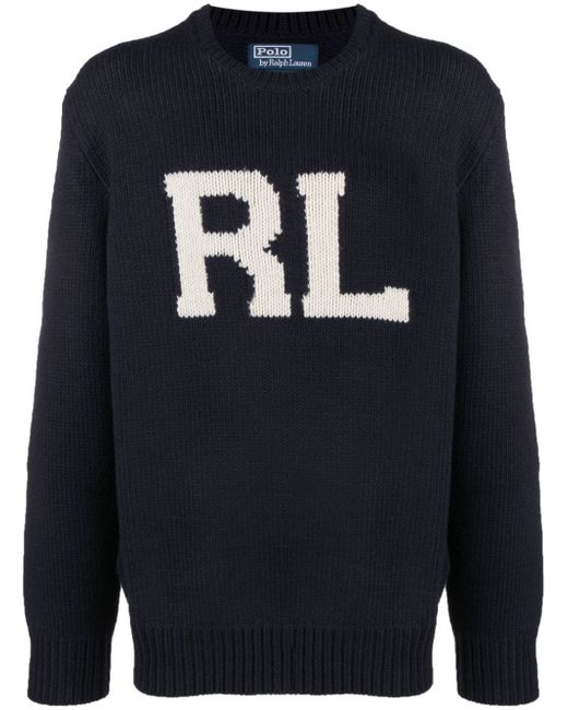 Polo Ralph Lauren intarsia knit logo jumper