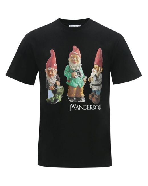J.W.Anderson Gnome Trio-print T-shirt